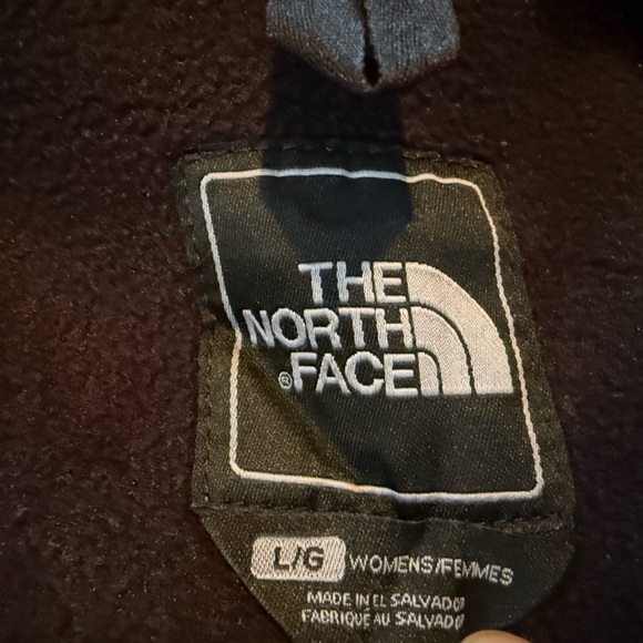 The North Face Denali Fleece Jacket Women’s Large Black Full Zip Embroidered - Picture 7 of 16
